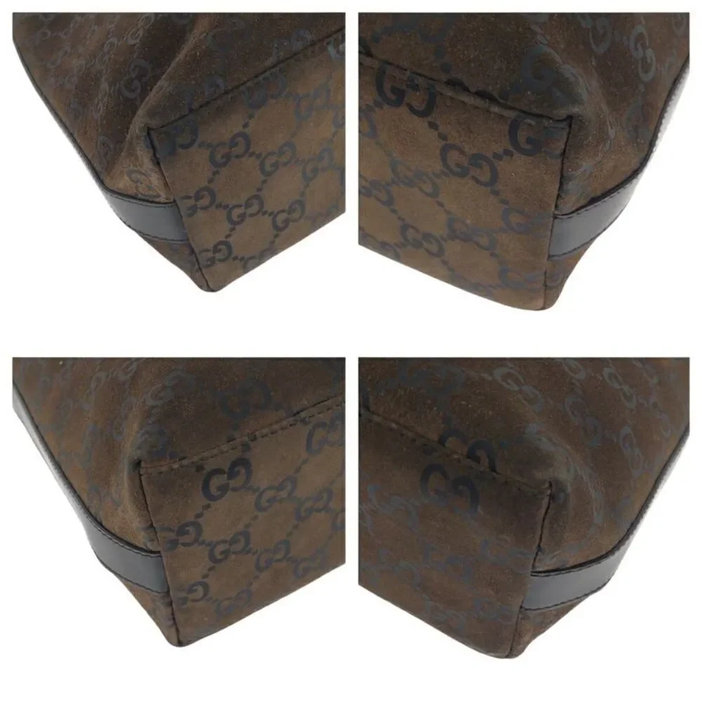 Gucci Suede One Shoulder Bag 000 0602 - Picture 3 of 6